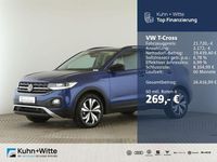 Gebraucht VW T-Cross Life 110 PS (80 kW) 2022 Blau SUV