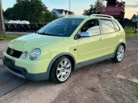 Gebraucht VW Polo Cross 75 PS (55 kW) 2005 Grün Kleinwagen