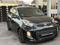 Gebraucht Kia Picanto 84 PS (61 kW) 2016 Galaxyschwarz met. Kleinwagen