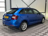 Gebraucht Skoda Rapid Clever 110 PS (80 kW) 2018 Blau Kleinwagen
