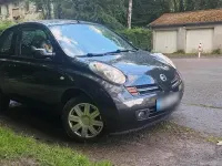 Gebraucht Nissan Micra 2004 Schwarz Kleinwagen