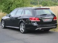 Gebraucht Mercedes E300 AMG line 231 PS (169 kW) 2014 Schwarz/baltic black Kombi