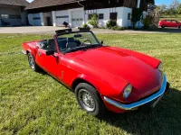 Gebraucht Triumph Spitfire 70 PS (51 kW) 1978 Rot Cabrio