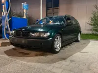 Gebraucht BMW 320 150 PS (110 kW) 2002 Grün Kombi