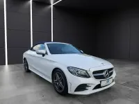 Gebraucht Mercedes C300 AMG line 245 PS (180 kW) 2019 Polarweiss Cabrio
