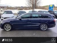 Gebraucht Mercedes E300 AMG 306 PS (225 kW) 2022 Metalliclack nautikblau Kombi