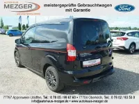 Gebraucht Ford Transit Courier Sport 101 PS (74 kW) 2022 Obsidianschwarz metallic (metallic) Van