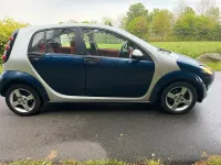 Używany Smart ForFour Passion 68 KM (50 kW) 2005 Niebieski Hatchback