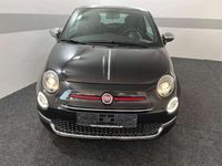 gebraucht Fiat 500 RED PANORAMA TEMPOMAT KLIMAAUTOMATIK