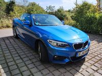 Gebraucht BMW 225 M Sport 224 PS (164 kW) 2016 Blau Cabrio