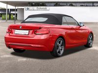 gebraucht BMW 218 i Cabrio Sport Line Aut NaviProf RFK GARANTIE