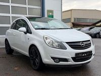 Gebraucht Opel Corsa Edition 80 PS (58 kW) 2009 Weiß Kleinwagen