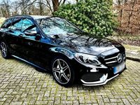 gebraucht Mercedes C220 AMG Line Burm Pano Keyless