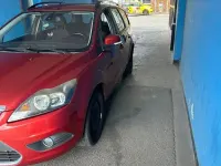 Gebraucht Ford Focus Ghia 109 PS (80 kW) 2009 Rot Limousine