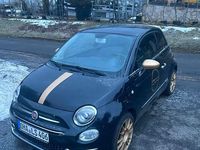 Gebraucht Fiat 500 Lounge 86 PS (63 kW) 2016 Schwarz Kleinwagen
