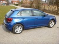 Gebraucht VW Polo Comfortline 95 PS (69 kW) 2018 Blau Kleinwagen