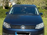 Gebraucht VW Sharan 140 PS (102 kW) 2012 Blau Van / Kleinbus