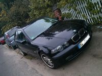 Gebraucht BMW 316 Compact 158 PS (116 kW) 2001 Schwarz metallic Kleinwagen