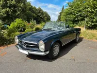 Gebraucht Mercedes 230 150 PS (110 kW) 1965 Blau Cabrio