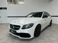 Gebraucht Mercedes C63 AMG AMG 510 PS (375 kW) 2018 Diamant weiß bright designo Kombi