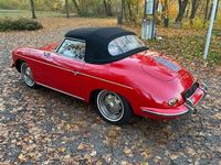 Gebraucht Porsche 356 90 PS (66 kW) 1961 Rot Cabrio