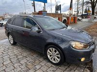 Gebraucht VW Golf VI 105 PS (77 kW) 2010 Blau Kleinwagen