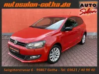 Gebraucht VW Polo Style 69 PS (50 kW) 2012 Orange Kleinwagen