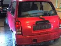 Gebraucht Daihatsu Cuore 56 PS (41 kW) 2001 Rot Kleinwagen
