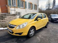 Gebraucht Opel Corsa 60 PS (44 kW) 2008 Gelb Kleinwagen