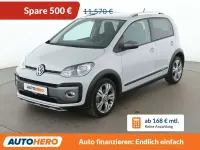 Gebraucht VW cross up! 75 PS (55 kW) 2017 White silver Kleinwagen