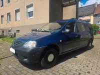 Gebraucht Dacia Logan MCV 75 PS (55 kW) 2008 Blau Kombi