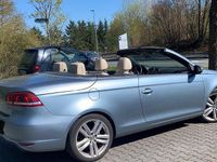 Second-hand VW Eos Cup 140 CP (102 kW) 2014 Albastru Cabrio