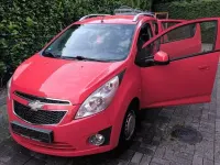 Gebraucht Chevrolet Spark LT 82 PS (60 kW) 2011 Rot Kleinwagen