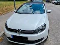 Gebraucht VW Golf Cabriolet 125 PS (91 kW) 2015 Weiß Cabrio