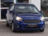 Gebraucht Ford Ka Plus Cool & Sound Edition 86 PS (63 kW) 2017 Blau Kleinwagen