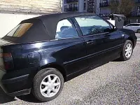 Gebraucht VW Golf Cabriolet Trendline 90 PS (66 kW) 2001 Schwarz Cabrio