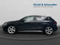 Używany Audi A3 S-Line 150 KM (110 kW) 2025 Czarny Sedan/Limuzyna