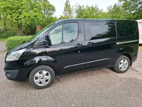Używany Ford Transit Titanium 170 KM (125 kW) 2017 Czarny Minivan