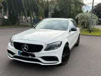 Gebraucht Mercedes C220 AMG line 194 PS (142 kW) 2019 Weiß Kombi