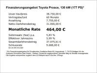 Gebraucht Toyota Proace Verso Team 177 PS (130 kW) 2024 Silber Kombi