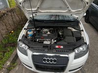Gebraucht Audi A3 Ambiente 125 PS (91 kW) 2008 Weiß Kleinwagen