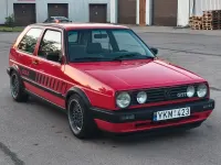 Gebraucht VW Golf II 75 PS (55 kW) 1988 Rot Kleinwagen
