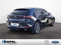 Gebraucht Mazda 3 Selection 179 PS (131 kW) 2021 Schwarz / jet black Limousine