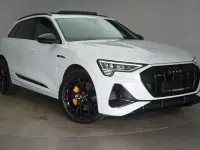 Gebraucht Audi e-tron Black Edition 300 kW (408 PS) 2023 Weiß SUV