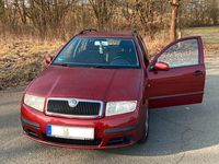 Gebraucht Skoda Fabia 75 PS (55 kW) 2005 Rot Kombi