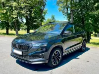 Gebraucht Skoda Karoq SportLine 150 PS (110 kW) 2022 Schwarz SUV