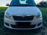 Gebraucht Skoda Roomster Plus Edition 86 PS (63 kW) 2013 Weiß Van / Kleinbus