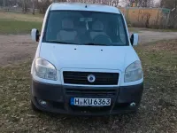 Gebraucht Fiat Doblò 75 PS (55 kW) 2009 Weiß Van / Kleinbus
