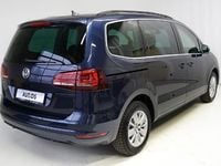 Gebraucht VW Sharan Comfortline 150 PS (110 kW) 2016 Blau metallic Van / Kleinbus