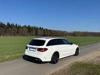 Gebraucht Mercedes C220 194 PS (142 kW) 2021 Weiß Limousine